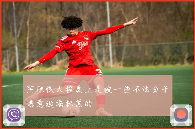 阿联很大程度上是被一些不法分子恶意造谣抹黑的